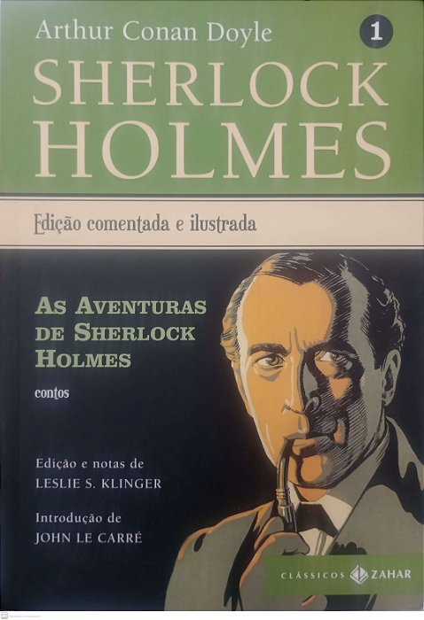 Livro as Aventuras de Sherlock Holmes - Edição Comentada e Ilustrada Autor Doyle, Arthur Conan (2016) [usado]