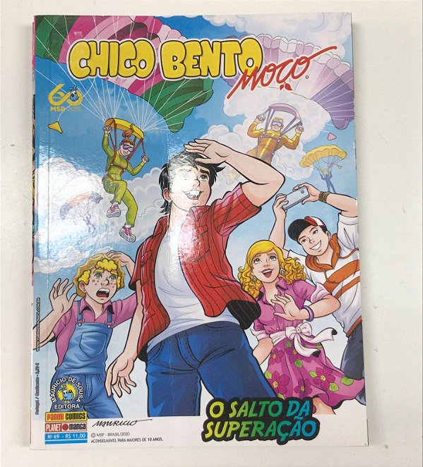Gibi Chico Bento Moço N.69 Autor o Salto da Superação (2020) [usado]