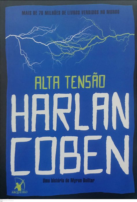 Livro Alta Tensão Autor Coben, Harlan (2019) [usado]