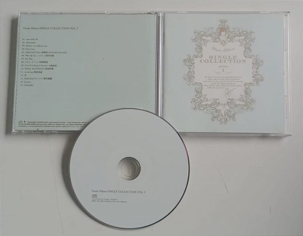 Cd Single Collection Vol. 1 [1998 - 2003] Interprete Hikaru Utada (2004) [seminovo]