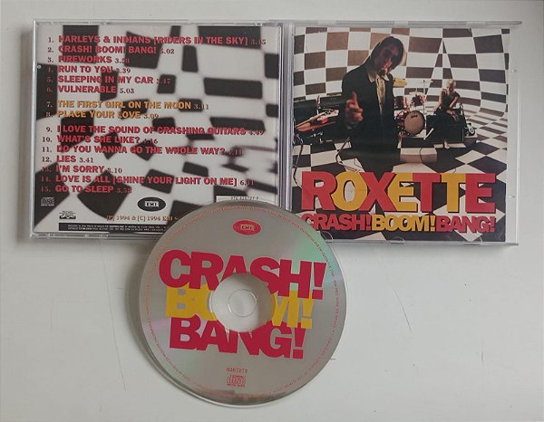 Cd Crash ! Boom ! Bang ! Interprete Roxette (1994) [usado]