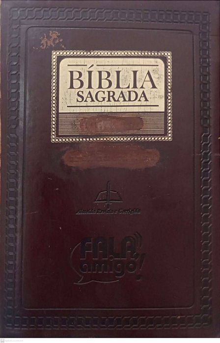 Livro Bíblia Sagrada ( Fala, Amigo ) Letra Grande Autor Vários Autores (2009) [usado]