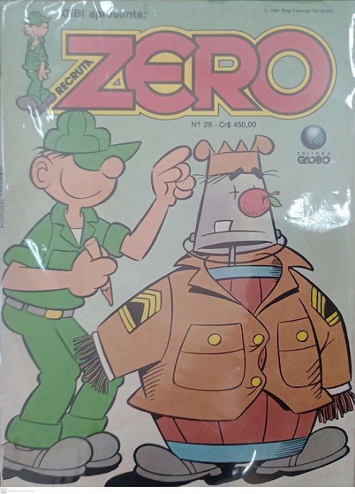 Gibi Recruta Zero #29 Autor (1991) [usado]