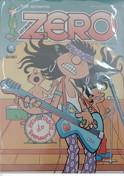 Gibi Recruta Zero #33 Autor (1992) [usado]