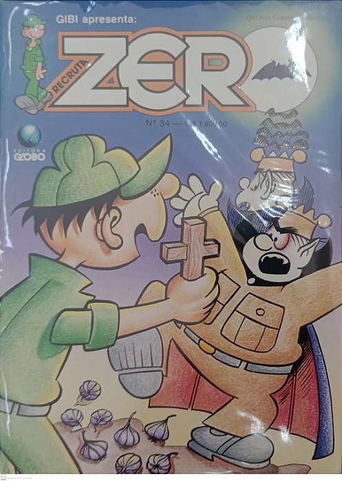 Gibi Recruta Zero #34 Autor (1992) [usado]