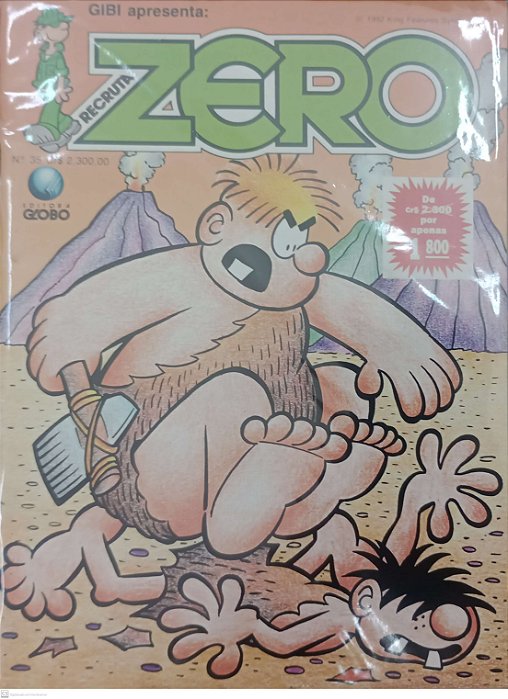 Gibi Recruta Zero #35 Autor (1992) [usado]