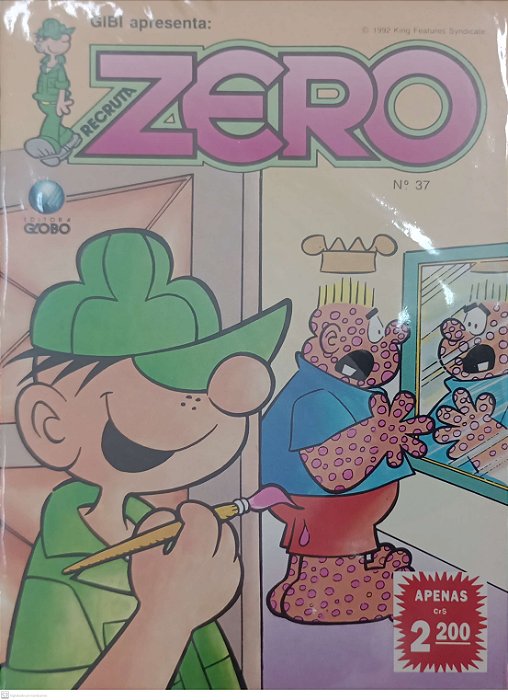 Gibi Recruta Zero #37 Autor (1992) [usado]