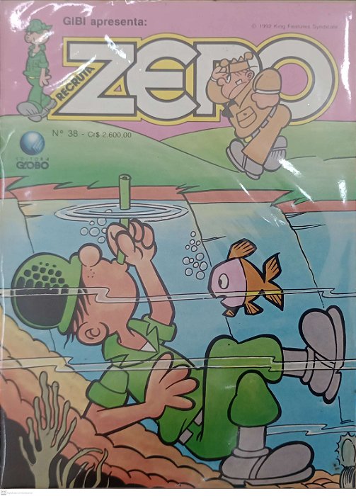 Gibi Recruta Zero #38 Autor (1992) [usado]