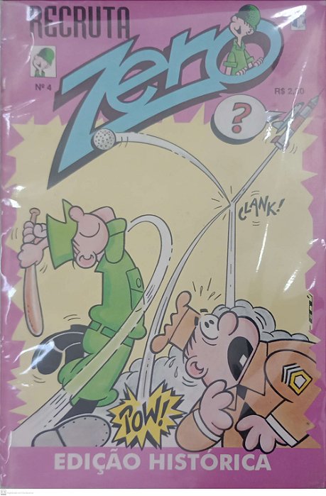 Gibi Recruta Zero #4 Edição Histórica Autor (1995) [usado]