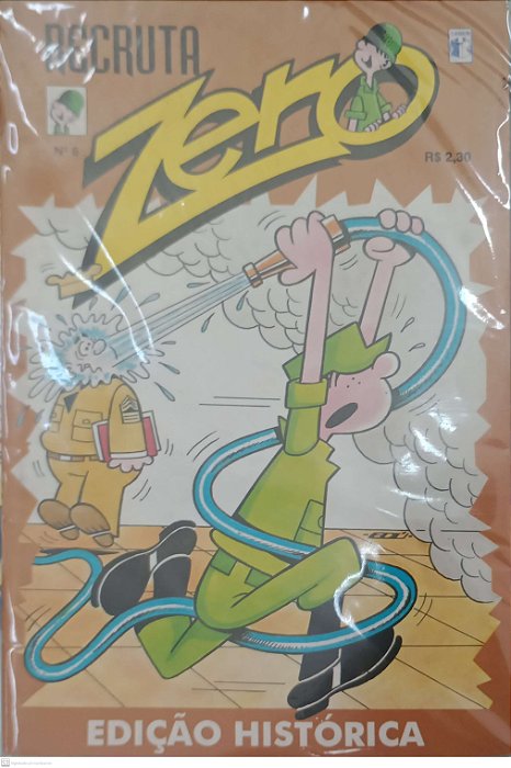 Gibi Recruta Zero #6 Edição Histórica Autor (1995) [usado]