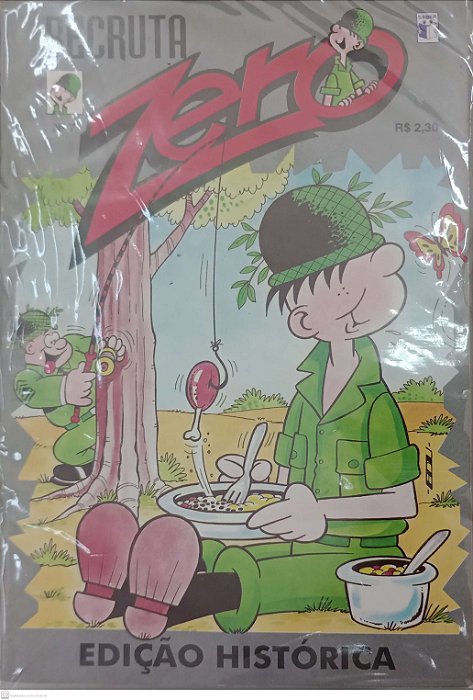 Gibi Recruta Zero #7 Edição Histórica Autor (1995) [usado]