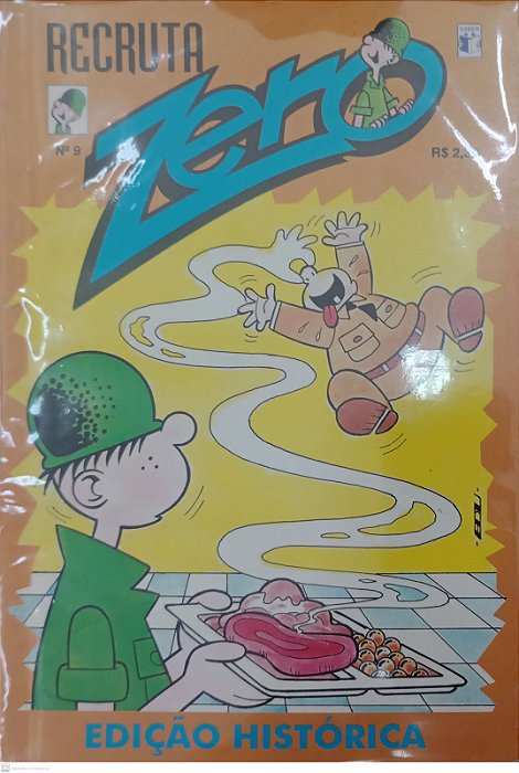 Gibi Recruta Zero #9 Edição Histórica Autor (1997) [usado]
