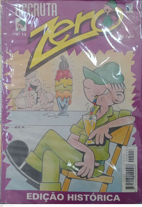 Gibi Recruta Zero #13 Edição Histórica Autor (1996) [usado]