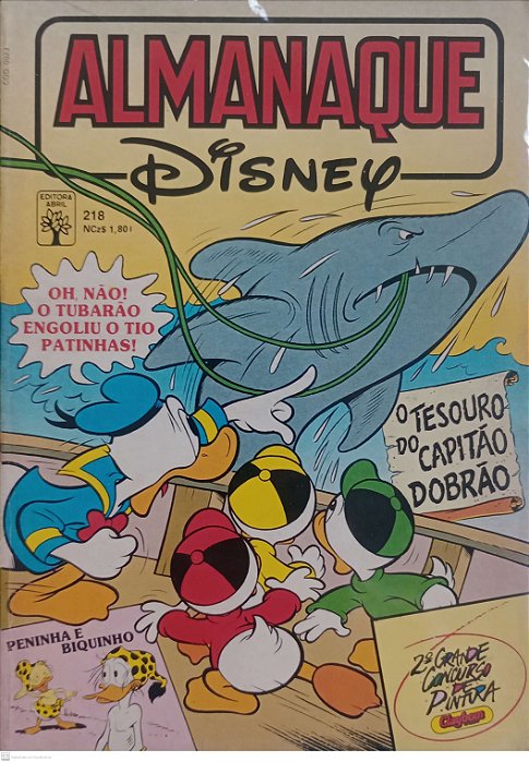 Gibi Almanaque Disney #218 Autor (1989) [usado]