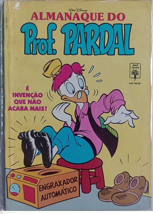 Gibi Almanaque do Prof. Pardal #7 Disney Autor (1991) [usado]