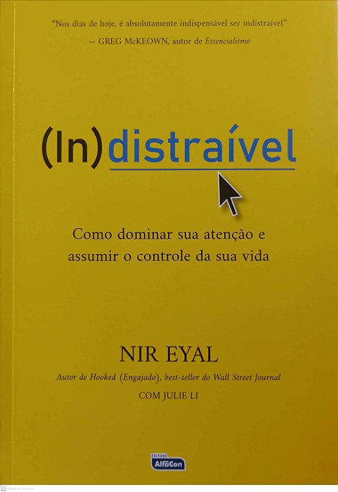Livro Indistraível Autor Eyal, Nir (2019) [seminovo]