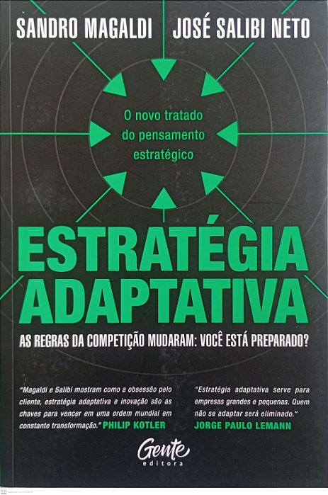 Livro Estratégia Adaptativa Autor Magaldi, Sandro (2020) [seminovo]