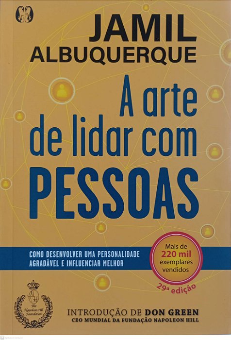 Livro a Arte de Lidar com Pessoas Autor Albuquerque, Jamil (2022) [seminovo]