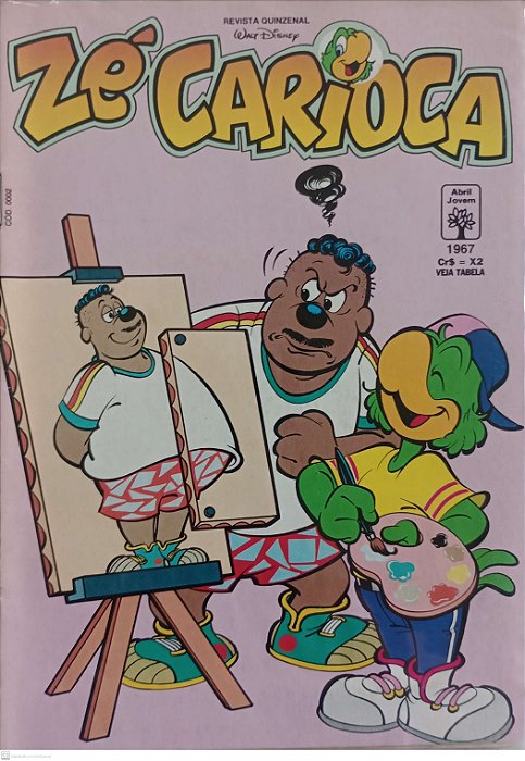 Gibi Zé Carioca #1967 Disney Autor (1993) [usado]