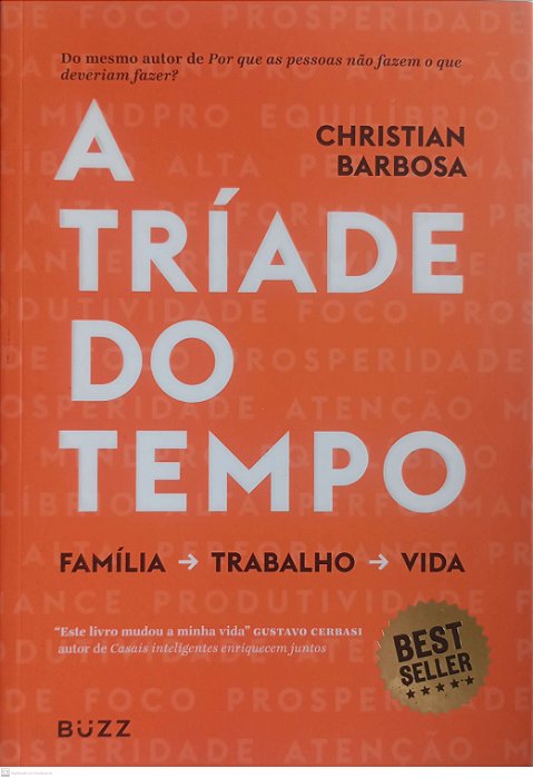 Livro a Tríade do Tempo Autor Barbosa, Christian (2022) [seminovo]