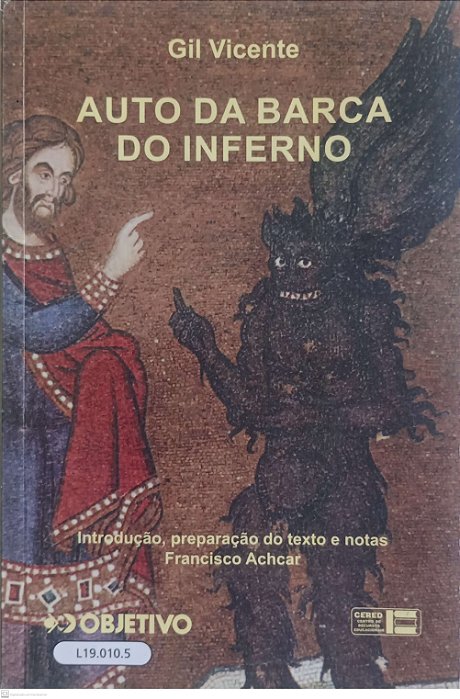 Livro Auto da Barca do Inferno Autor Vicente, Gil [usado]