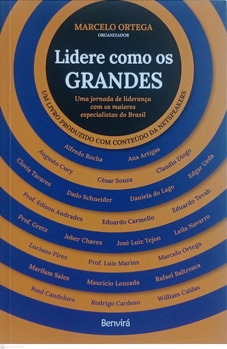Livro Lidere Como os Grandes Autor Ortega (org.), Marcelo (2022) [seminovo]