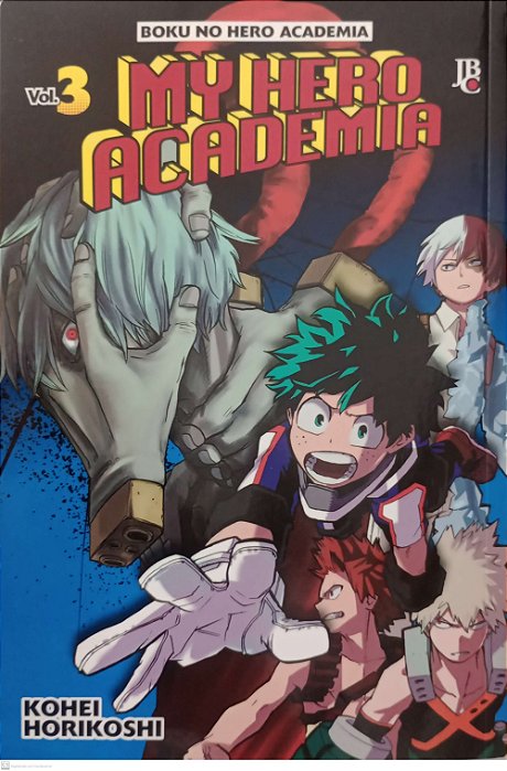 Gibi My Hero Academia #3 Autor Kohei Horikoshi (2017) [usado]