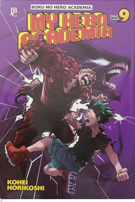 Gibi My Hero Academia #9 Autor Kohei Horikoshi (2018) [usado]