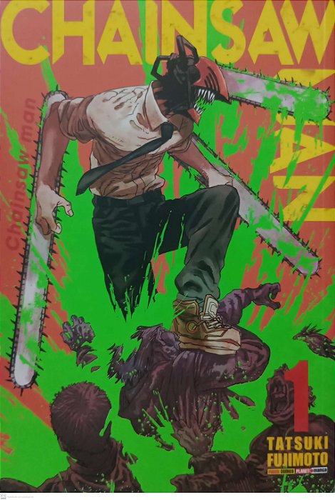 Gibi Chainsawman #1 Autor Tatsuki Fujimoto (2000) [seminovo]