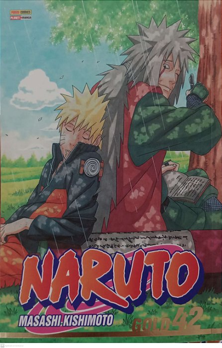 Gibi Naruto #42 Gold Autor Masashi Kishimoto (2021) [seminovo]