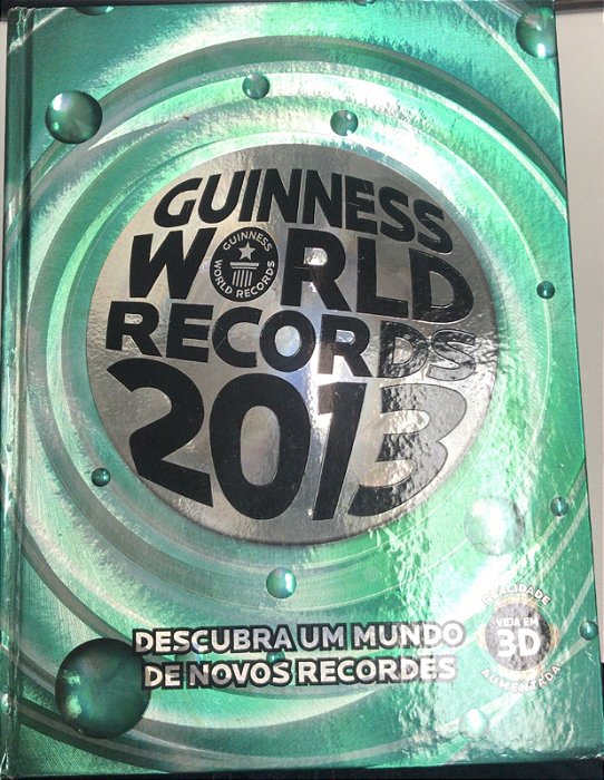Livro Guinness World Records 2013 Autor Desconhecido (2012) [usado]