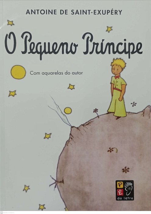 Livro o Pequeno Príncipe (capa Branca) Autor Saint-exupéry, Antoine de (2016) [seminovo]