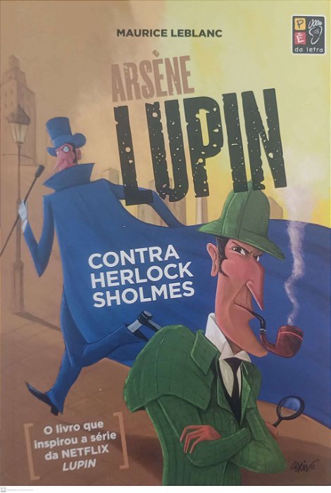 Livro contra Herlock Sholmes (ed. Econômica) Arsène Lupin Autor Leblanc, Maurice (2021) [seminovo]