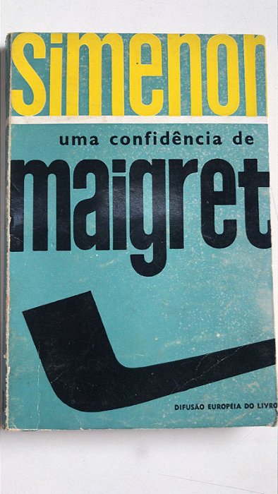 Livro Uma Confidência de Maigret Nº 17 Autor Simenon, Georges (1959) [usado]
