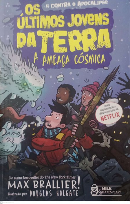 Livro a Ameaça Cósmica - os Últimos Jovens da Terra Autor Brallier, Max (2023) [seminovo]