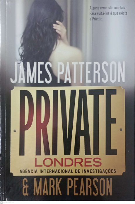 Livro Private Londres Autor Patterson, James (2014) [usado]