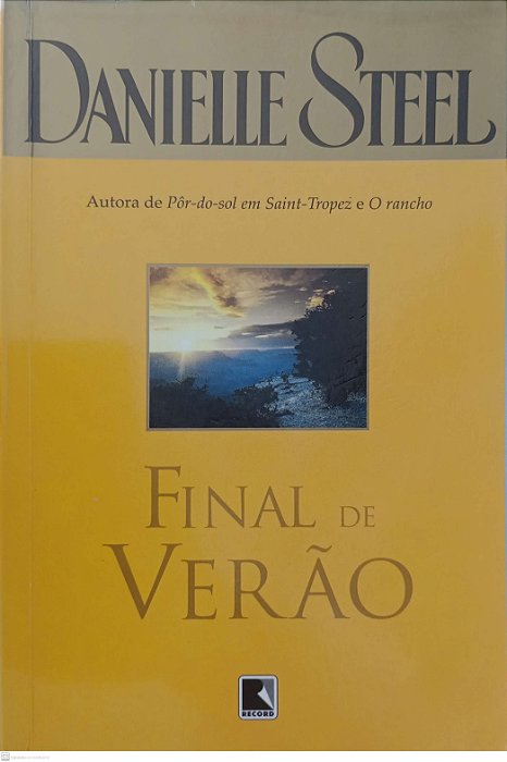 Livro Final de Verão Autor Steel, Danielle (2009) [usado]