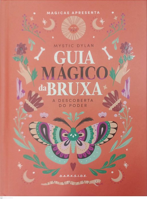 Livro Guia Mágico da Bruxa Autor Dylan, Mystic (2022) [seminovo]