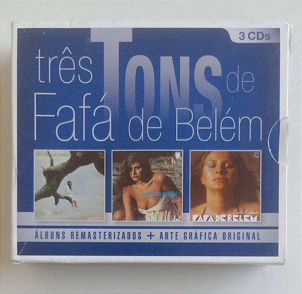 Cd Três Tons de Fafá de Belém Interprete Fafá de Belém (2012) [usado]
