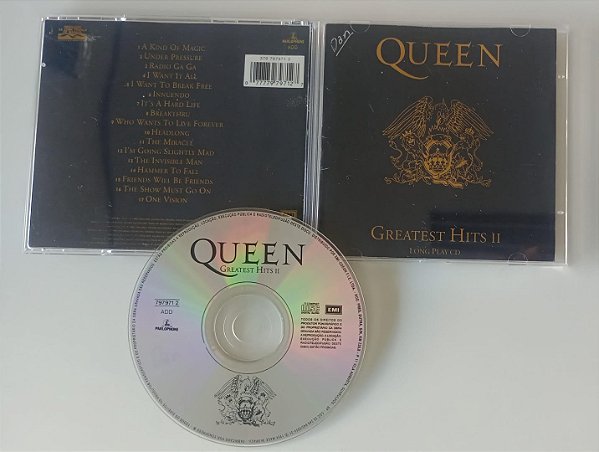 Cd Greatest Hits Ii Interprete Queen (1991) [usado]