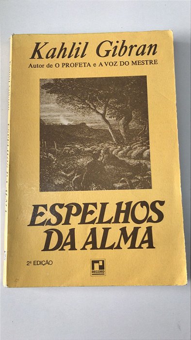 Livro Espelhos da Alma Autor Gibran, Kahlil (1965) [usado]