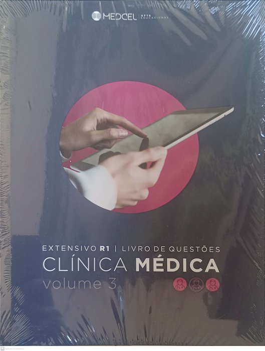 Livro Clínica Médica Vol. 3 - Livro de Questões Autor Vários Autores (2021) [seminovo]