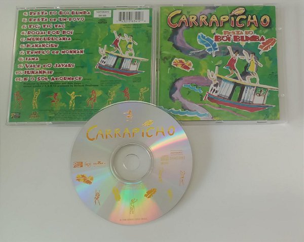 Cd Festa do Boi Bumba [1996] Interprete Carrapicho (1996) [usado]