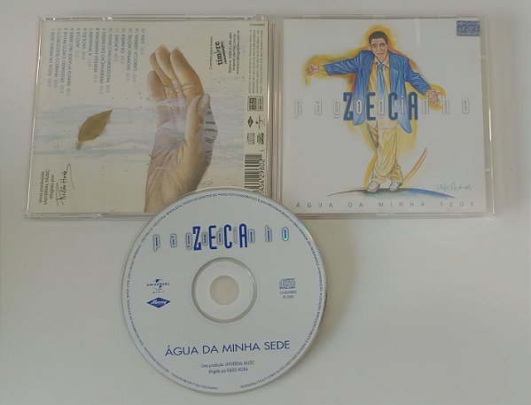 Cd Água da Minha Sede [2000] Interprete Zeca Pagodinho (2000) [usado]