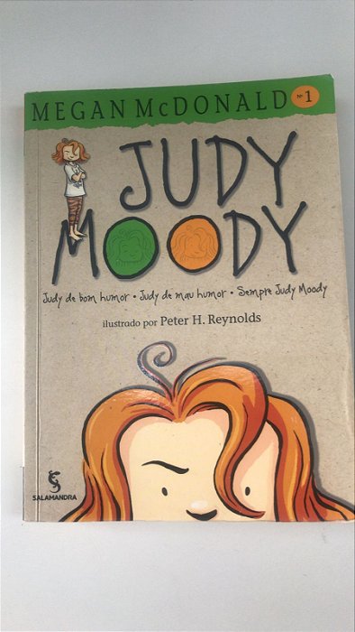Livro Judy Moody N º 1 Judyde Bom Humor, Judy de Mau Humor , Sempre Judy Moody Autor Mcdonald , Megan (2004) [usado]