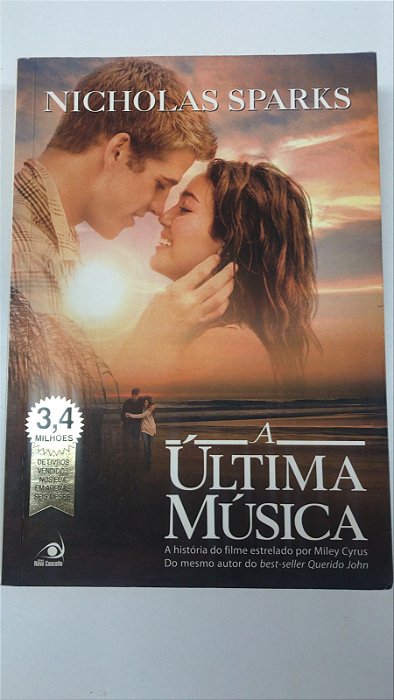 Livro a Última Música Autor Sparks, Nicholas (2010) [usado]