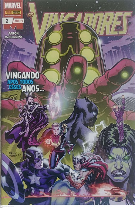 Gibi os Vingadores #2 (3º Série) Autor (2019) [seminovo]