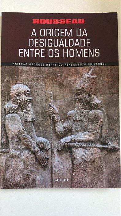Livro a Origem da Desigualdade entre os Homens Autor Rousseau,jean-jacques (2017) [seminovo]