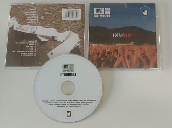 Cd Mtv ao Vivo - Jota Quest Interprete Jota Quest [usado]
