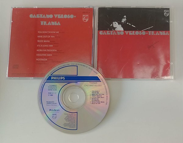Cd Transa [1989] Interprete Caetano Veloso (1989) [usado]